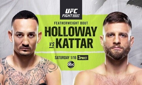 Watch UFC Fight Night : Holloway Vs. Kattar 1/16/21 Full Show Full Show