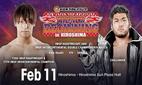 Watch NJPW The New Beginning in Hiroshima 2021 2/11/21 Full Show Full Show