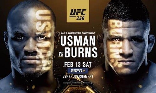 Watch UFC 258 : Usman Vs Burns 2/13/21 Full Show Full Show