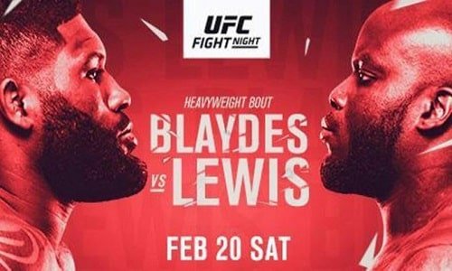 Watch UFC Fight Night Vegas 19: Blaydes vs. Lewis 2/20/21 Full Show Full Show