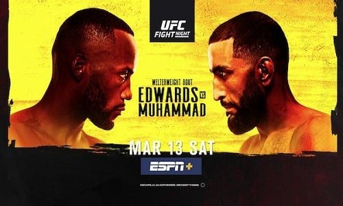 Watch UFC Fight Night Vegas 21: Edwards vs. Muhammad 3/13/21 Full Show Full Show