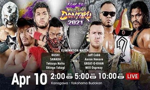 Watch NJPW Road to Wrestling Dontaku 2021 4/10/21 – 10th April 2021 Full Show