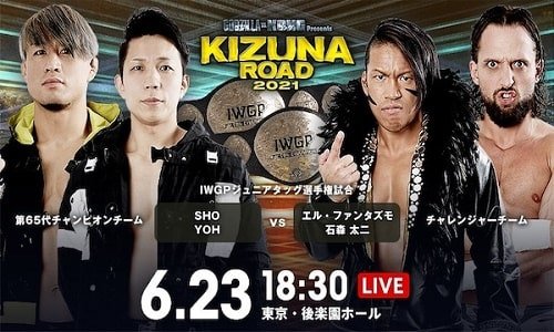 Watch NJPW Kizuna Road 2021 6/23/21 Full Show