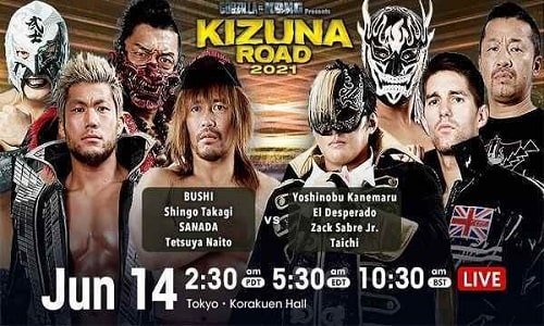 Watch NJPW Kizuna Road 2021 6/14/21 Full Show