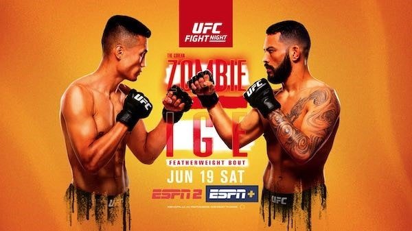Watch UFC Fight Night Vegas 29: The Korean Zombie vs. Ige Live Online Full Show
