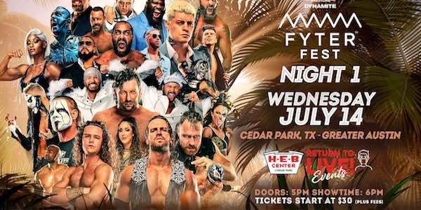 Watch AEW Fyter Fest Night 1 7/14/21 Live PPV Online Full Show