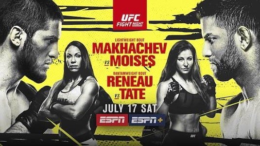 Watch UFC Fight Night Vegas 31: Makhachev vs. MoisÃ©s 7/17/21 Full Show