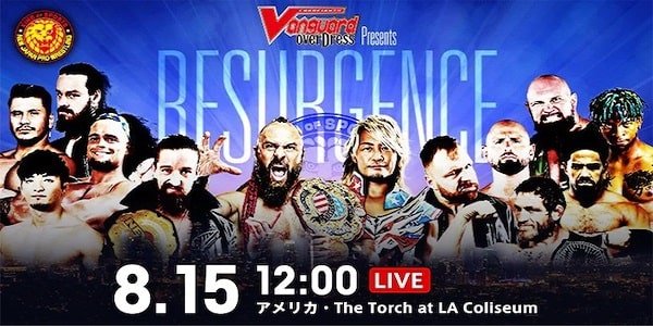 Watch NJPW Resurgence 2021 8/15/21 Full Show