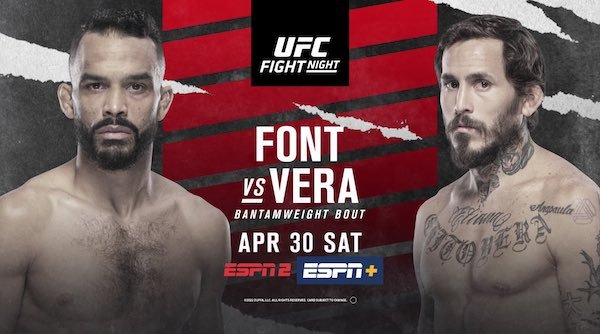 UFC Fight Night Vegas 53: Font vs. Vera 4/30/22 Full Show