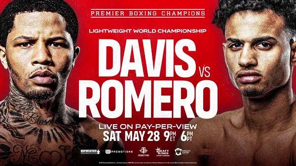 Boxing: Davis vs Romero 5/28/22 – 28th May 2022 Full Show