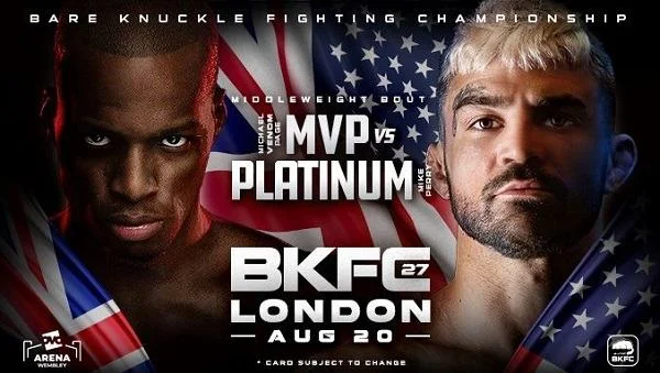 BKFC 27 London 8/20/22 – 20th August 2022 Full Show