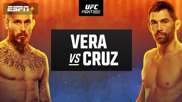 UFC Fight Night: Vera vs. Cruz 8/13/22 – 13th August 2022 Full Show