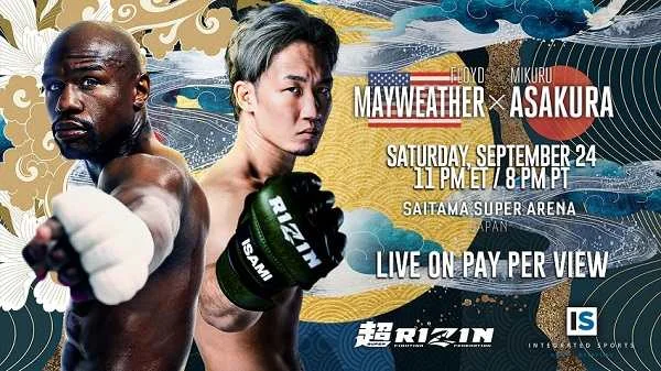 Floyd MayWeather Vs Mikuru Asakura 9/24/22 – 24th September 2022 Full Show