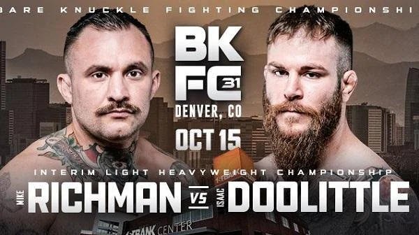 BKFC 31 Denver : Mike Richman vs Isaac Doolittle 10/15/22 – 15th October 2022 Full Show