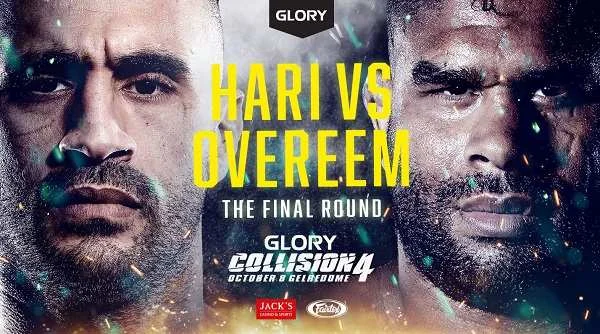 Glory Collision 4 Hari vs Overeem 10/8/22 – 8th October 2022 Full Show