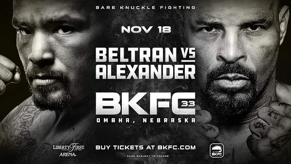 BKFC 33 Omaha: Joey Beltran vs Houston Alexander 11/18/22 – 18th November 2022 Full Show