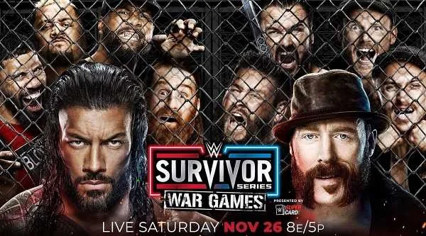 WWE Survivor Series WarGames 2022 11/26/22 – 26th November 2022 Full Show