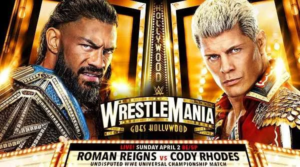 WWE WrestleMania 2023 Night 2 4/2/23 – 2nd April 2023 Full Show