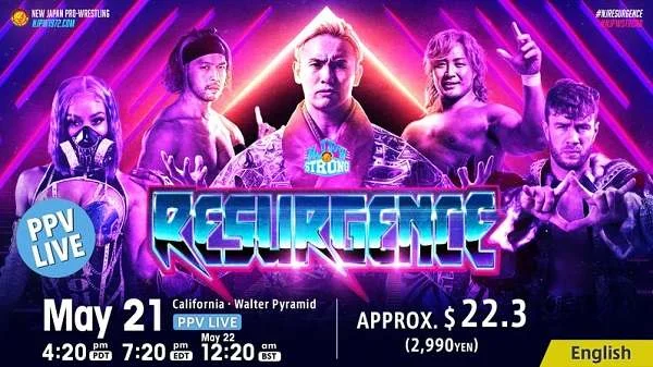 NJPW Resurgence 5/21/23 PPV – 21st May 2023 Full Show