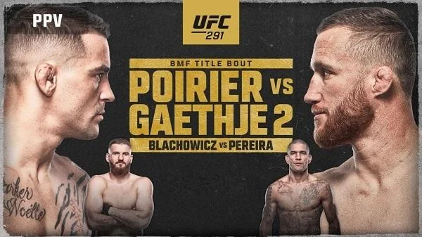 UFC 291: Poirier vs. Gaethje 2 7/29/23 – 29th July 29th 2023 Full Show