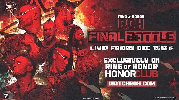 ROH Final Battle 2023 12/15/23 – 15th December 2023 Full Show