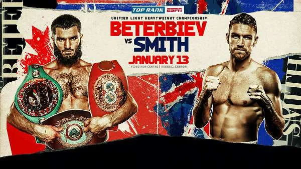 TopRank Boxing Beterbiev Vs Smith 1/13/24 – 13th January 2024 Full Show