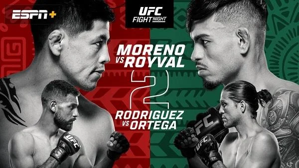 UFC Fight Night: Moreno vs. Royval 2 2/24/24 – 24th February 2024 Full Show